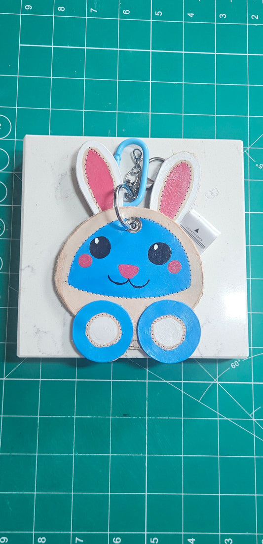 RabbitRose Key Chain