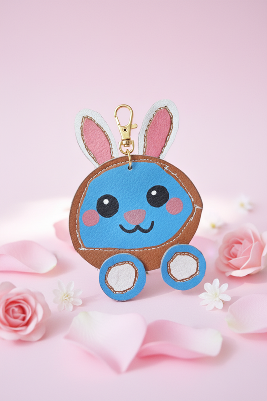 RabbitRose Key Chain